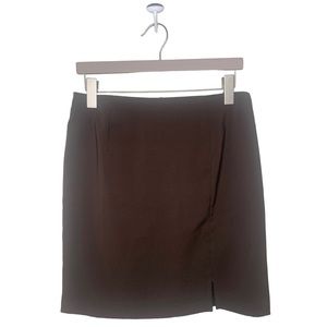 Brown/Dress Up Mini Skirt